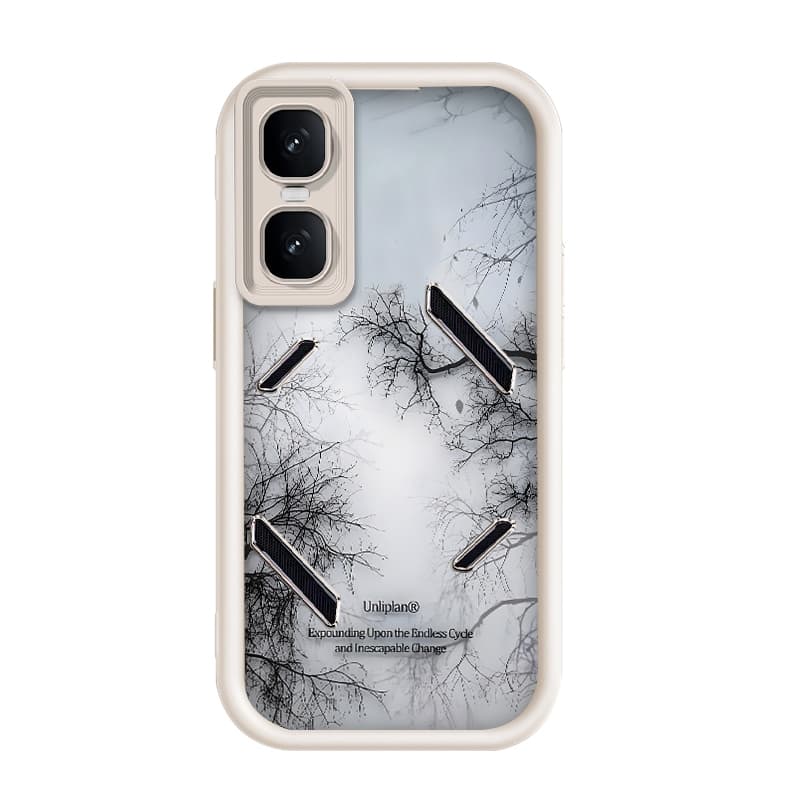 Para Infinix GT 30 Pro-5G , Imagem De Ramo De Árvore De Inverno , Capa De Telefone De silicone Anti-Queda