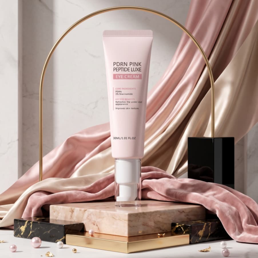 Creme Lifting para Pele Flácida dos Olhos | PDRN Rosa Peptídeos Elasticidade e Hidratação Profunda