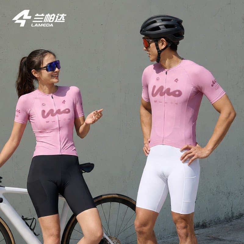 Ohou 26 novo estilo camisa de ciclismo verão manga longa manga curta profissional respirável bicicleta estrada topo das