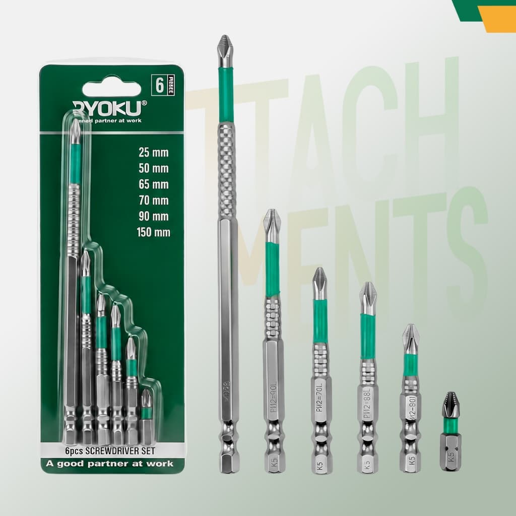 Conjunto De Chave De Fenda RYOKU 6pCS