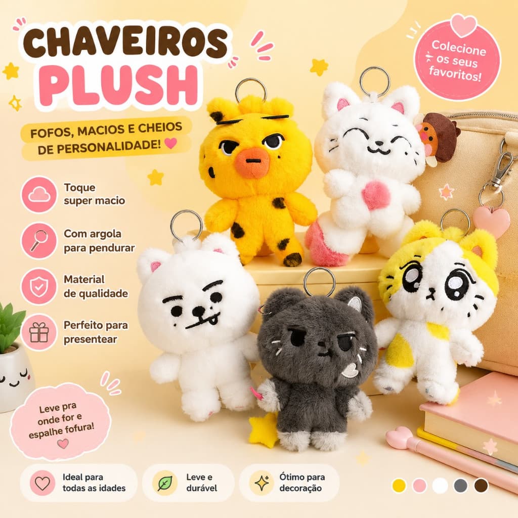 ENHYPEN ENCHIN Brinquedo De Pelúcia KPOP Jungwon Sunghoon Ni-ki Bonito Plushies Chaveiros Bolsa Pingente Fãs Presentes
