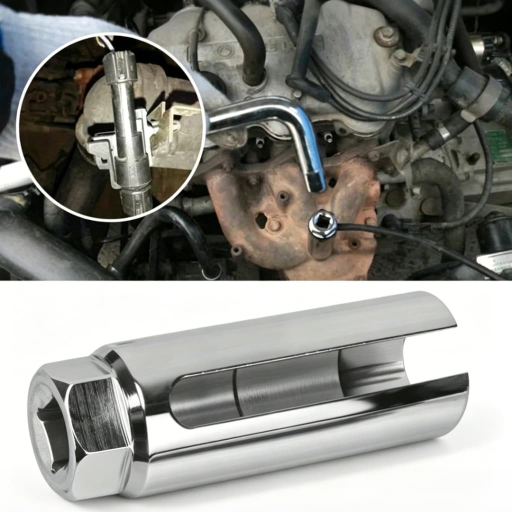 Chave Para Sonda Lambda 22mm Encaixe 3/8 (Abertura 10mm)