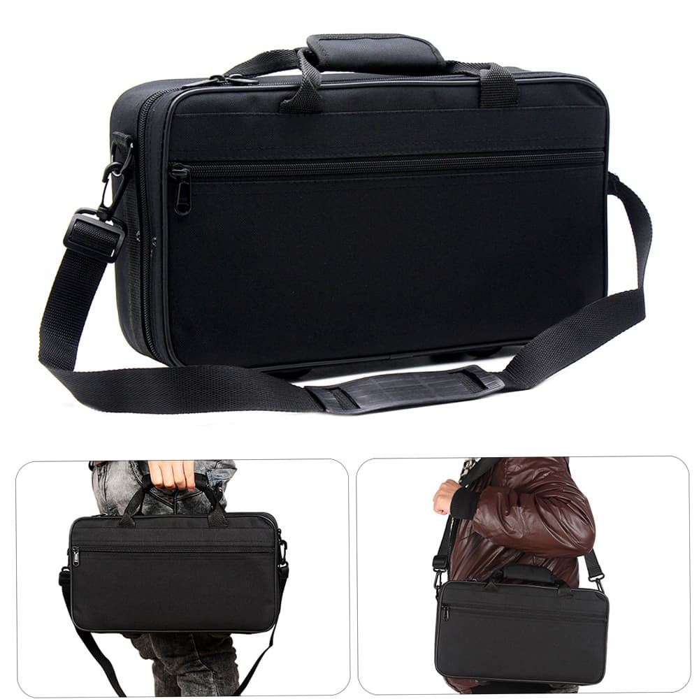 Bb Clarinete Caso Show Saco Mochila Caixa Resistente À Água 600D Espuma Algodão Estofamento Com Alça De Ombro Único Ajus