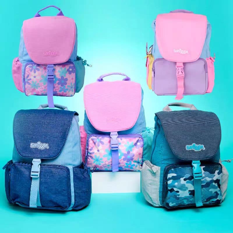 Mochila escolar estilo australiano de tamanho médio, mochila para estudantes da escola primária, redução de carga, Ultra