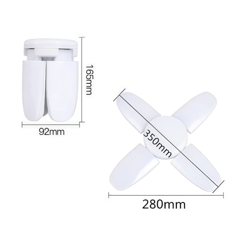 kit 1-2 ventilador de teto com lâmpada led e controle remoto ventilador de soquete