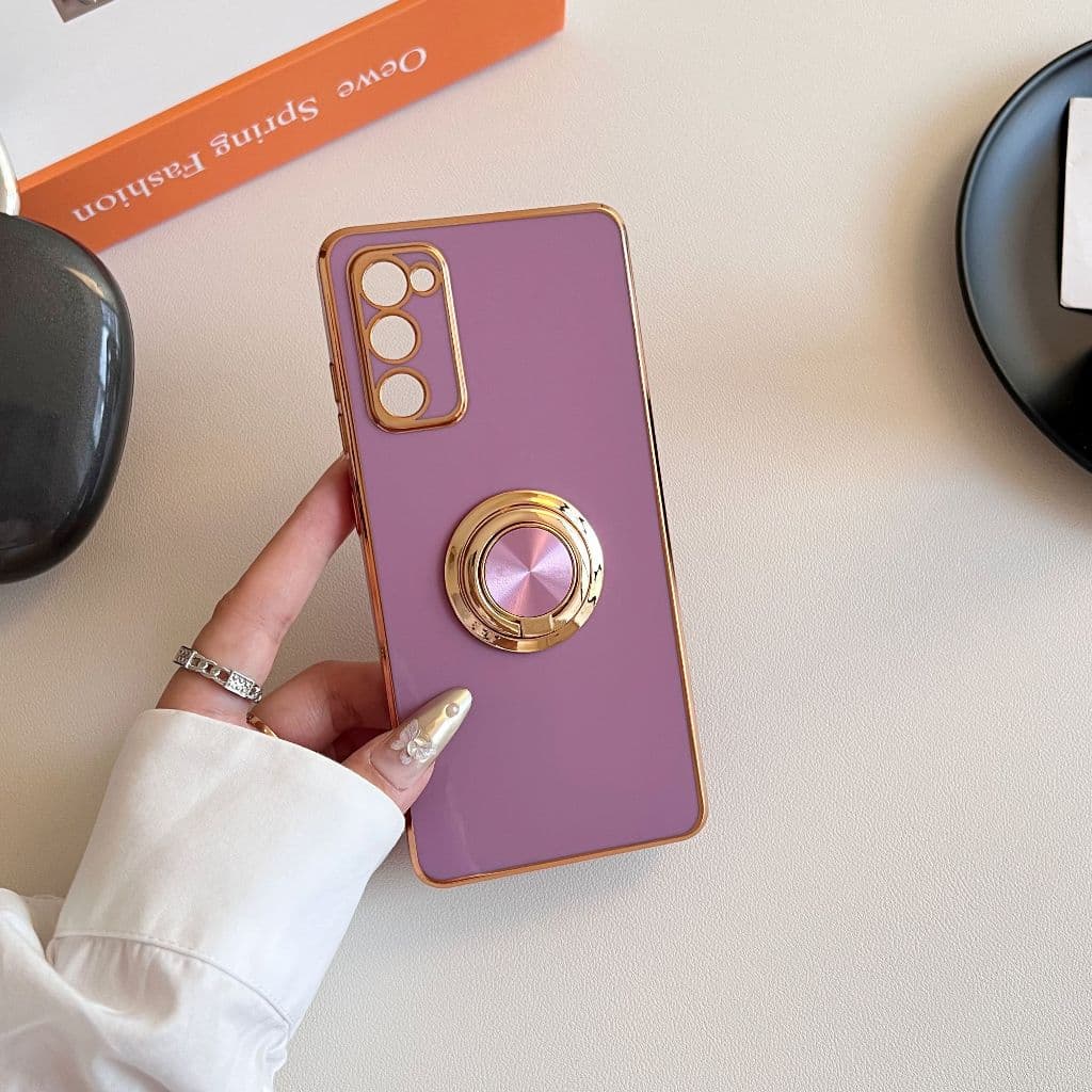 Com suporte de anel magnético e capa protetora resistente a choques Phnom Penh adequada para Samsung A31-A73