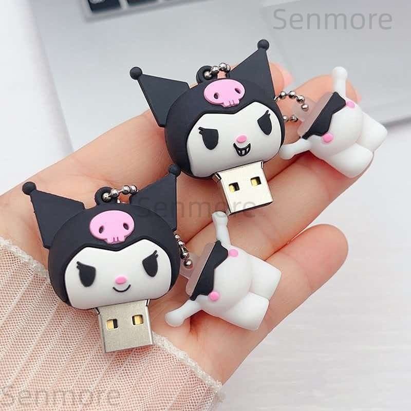 2TB 1TB 128GB Flash Drive 1GB 2GB 4GB 8GB 16GB 32GB 64GB Cartoon Kuromi