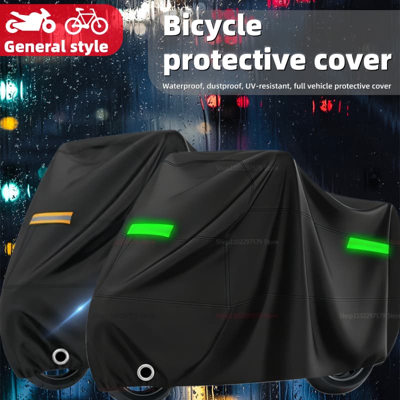 Capas Protetoras Universais Para Bicicletas E Motocicletas , À Prova De Chuva Poeira Guarda-Sóis Completos Veículos