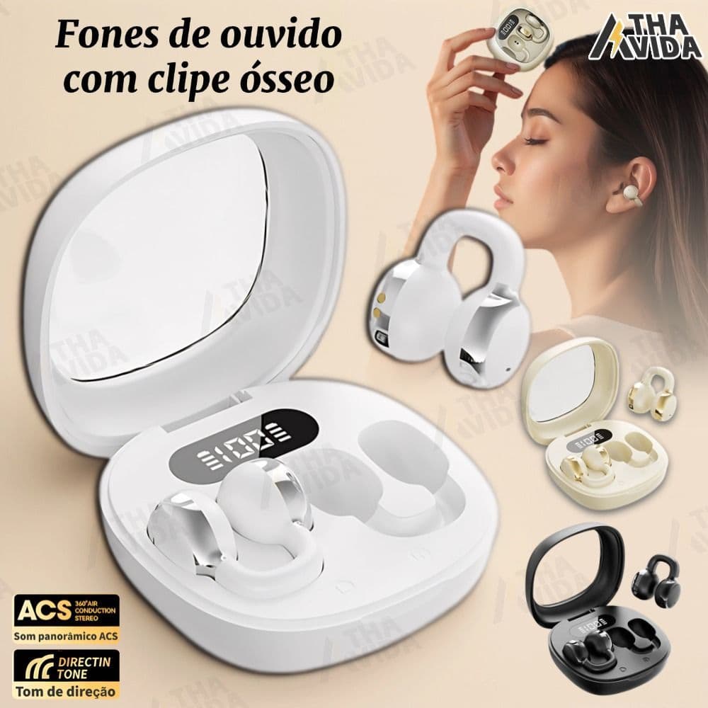 X31 Fones de Ouvido Bluetooth Sem Fio - Gamer e Esportivo, Compatível com Android/iOS