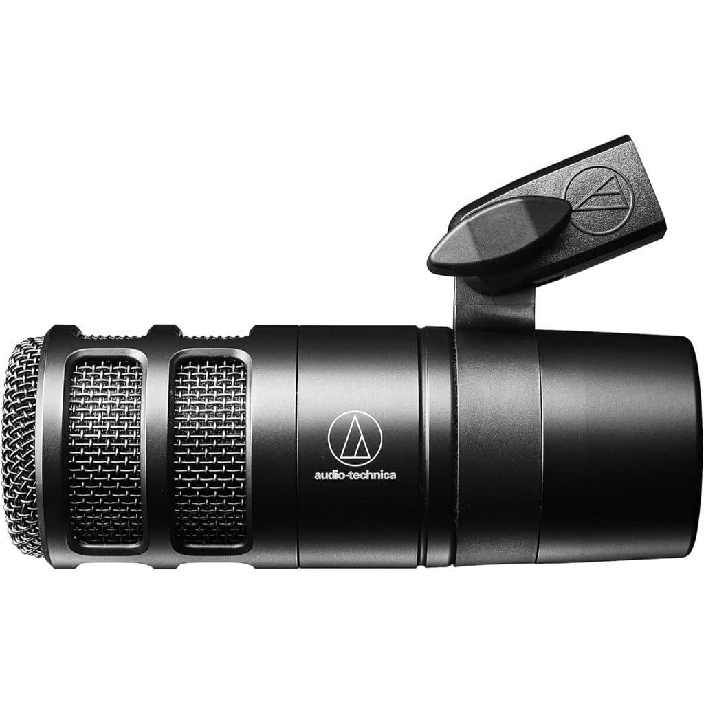 Microfone De Podcast Dinâmico Supercardióide Audio-Technica AT2040 XLR , Preto