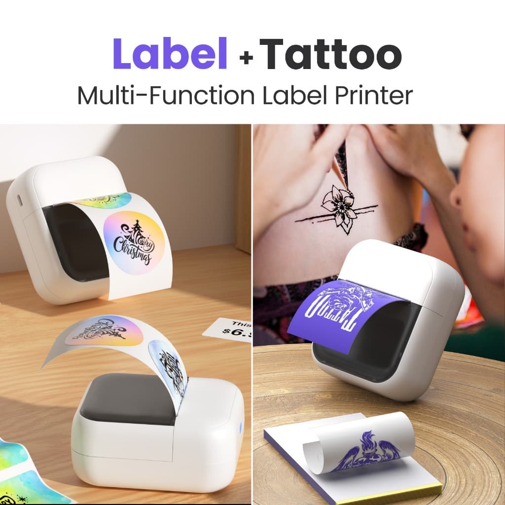 Largura Sem Tinta 15mm A 57mm Da Impressão Impressora Etiqueta De Bluetooth