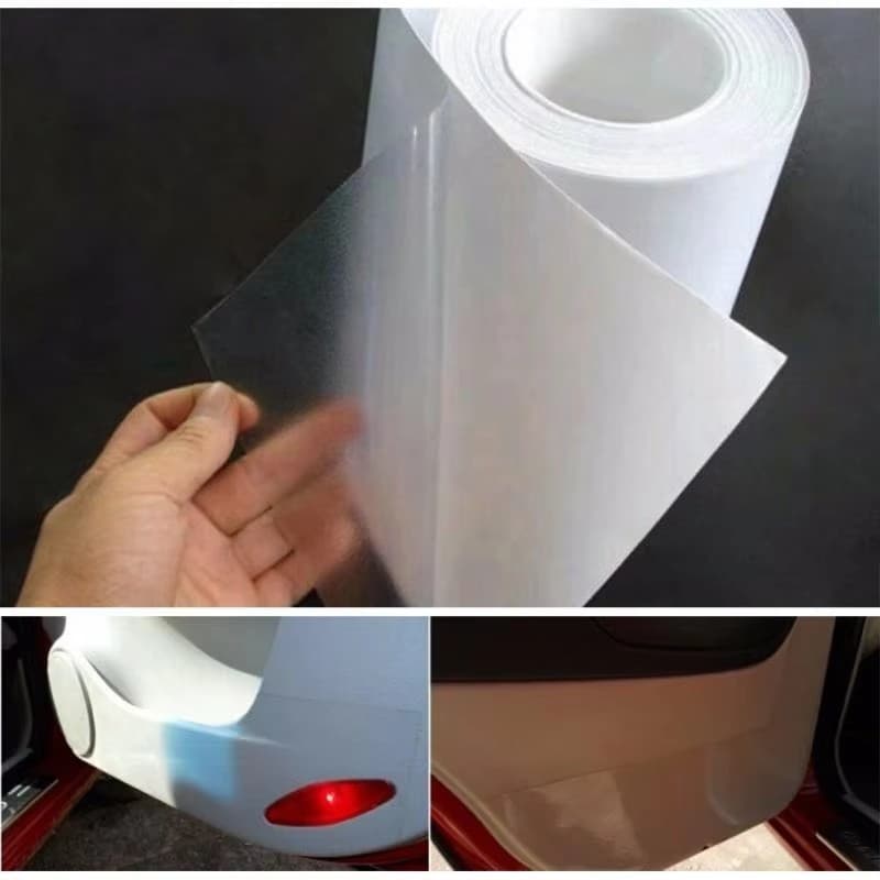 Película Protetora Autoadesiva De 0.5 Mm De Espessura , Protetor De Painel De Porta Interior De Carro , Adesivo Transpar