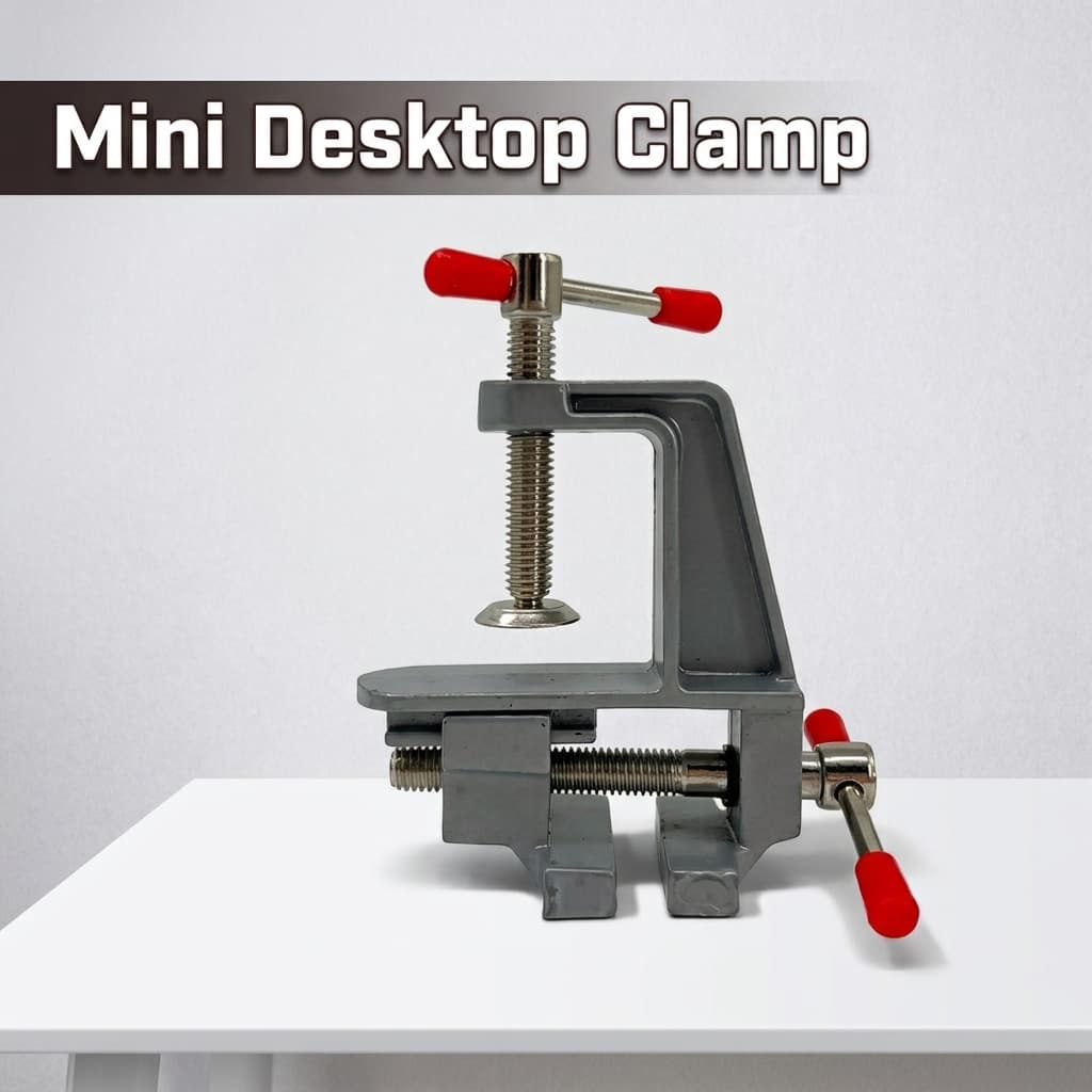 Mini Braçadeira De Mesa De Alumínio , Torno De Bancada Portátil Para Reparo De Joias , Molde De Artesanato Faça Você Mes
