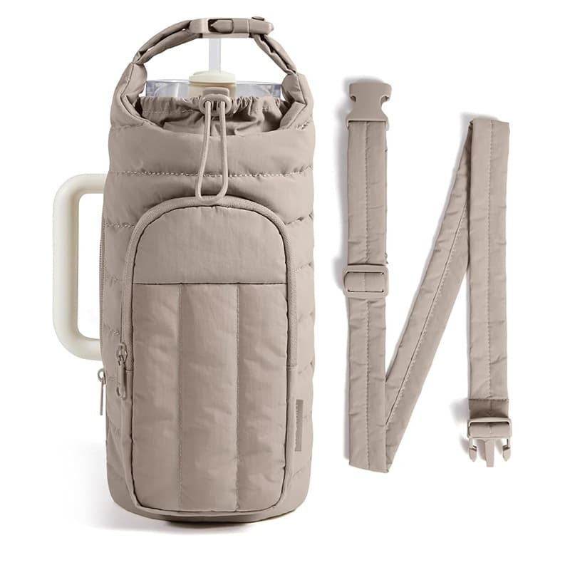 Bolsa Porta-Garrafas De Água Compatível Com 64 Onças , Chaves E Telefone , Alça De Ombro Ajustável