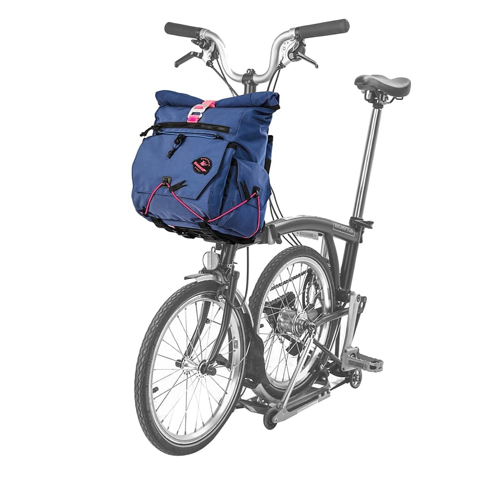 Rhinowalk BCT0212 Brompton Bicicleta Dobrável Sistema Molle Mochila De Armazenamento Frente Bolsa