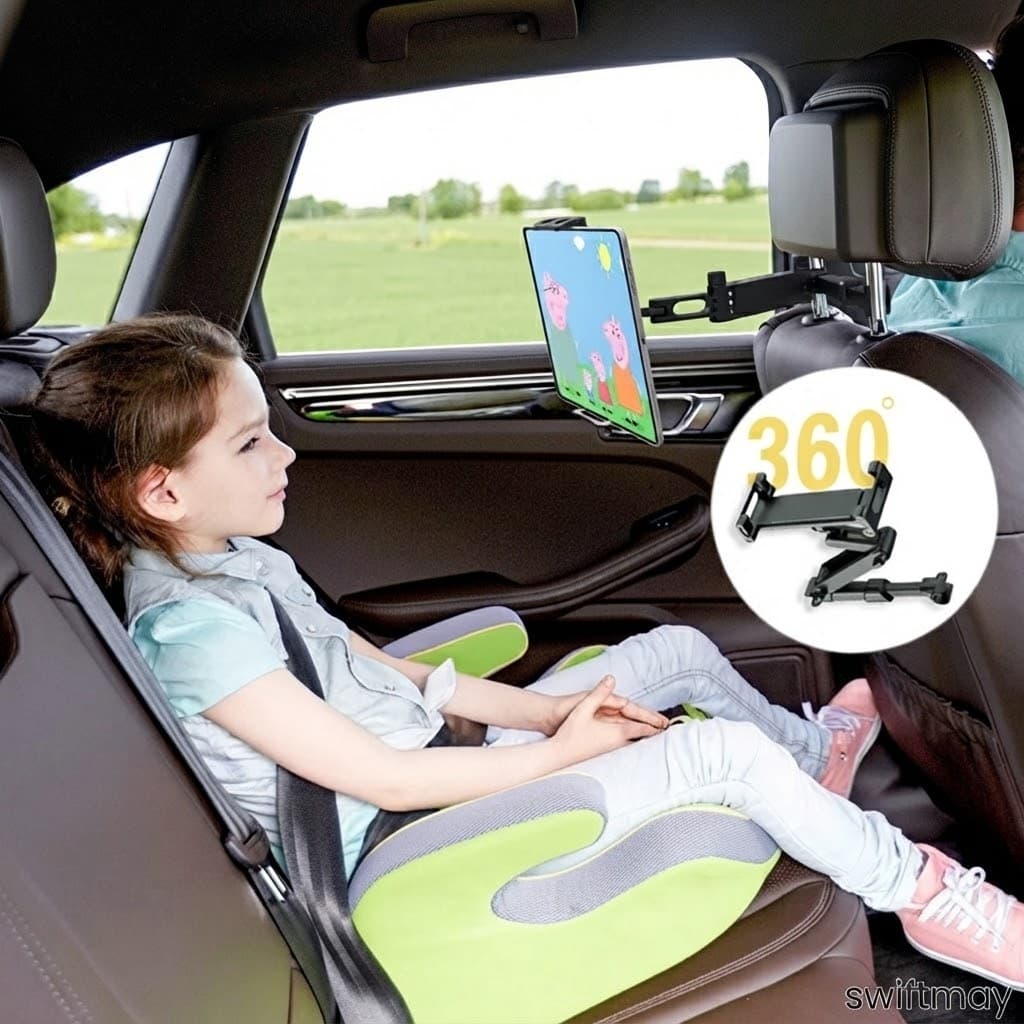 Suporte Veicular Encosto de Banco P/ Celular Tablet Telescópica Traseira