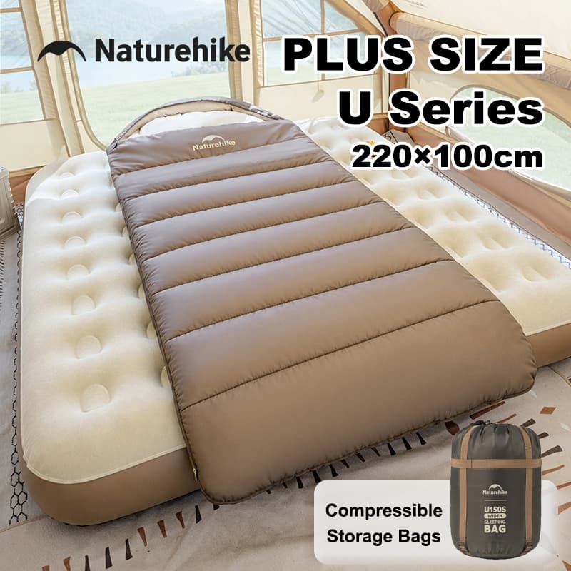 Naturehike Saco De Dormir Envelope Série U , Lavável , Equipamento De Viagem Ao Ar Livre , Acampamento , Caminhadas , Fa