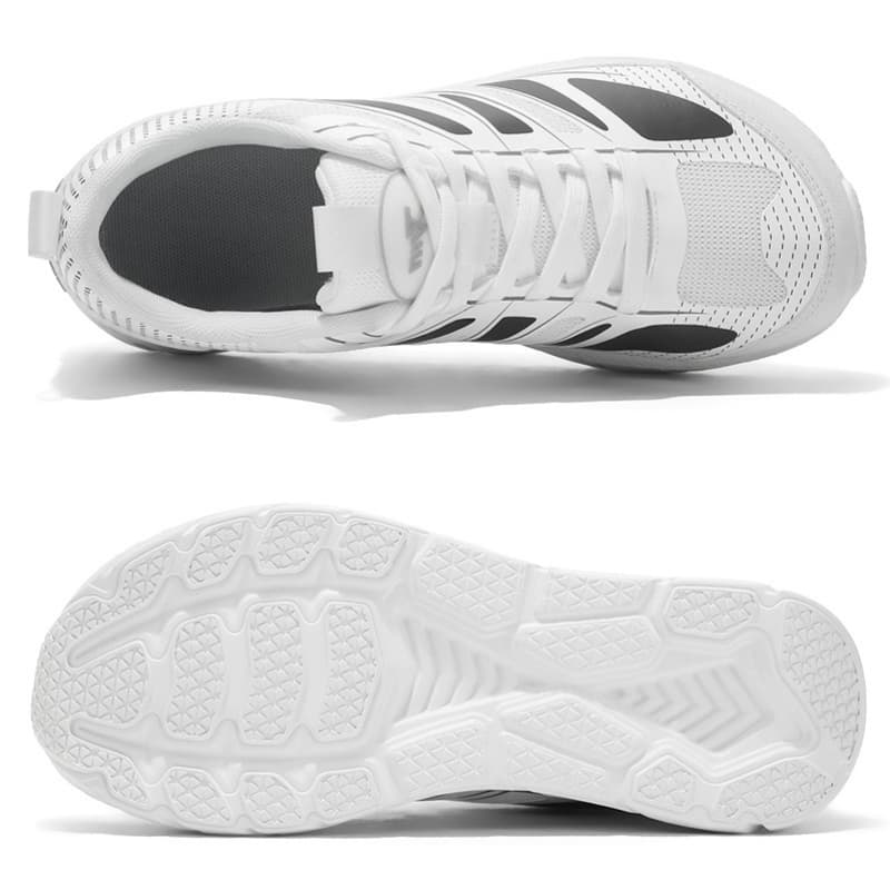 Tamanho Grande 39-47 4E Tênis Masculino Dedo Do Pé Largo Sapatos De Caminhada Descalços Respirável Antiderrapante Unisex