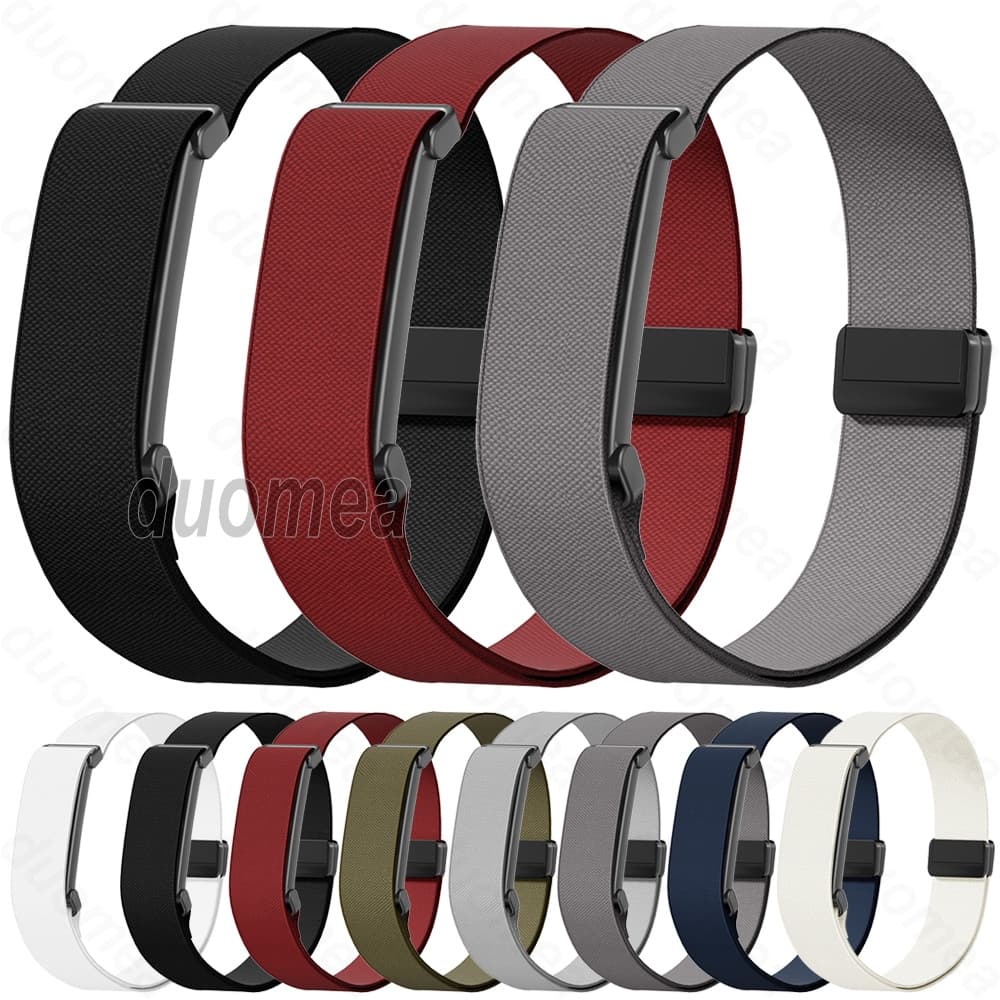 Pulseira De Acessórios De Braçadeira De Laço Tecido Com Alça De Nylon Para Google Fitbit Air