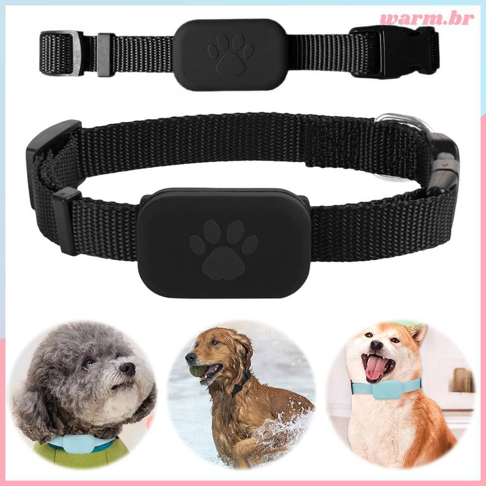 Smart Tag Rastreador Bluetooth GPS Para Cães/Gatos Com Monitoramento Atividades Coleira Ajustável Animais De Estimação