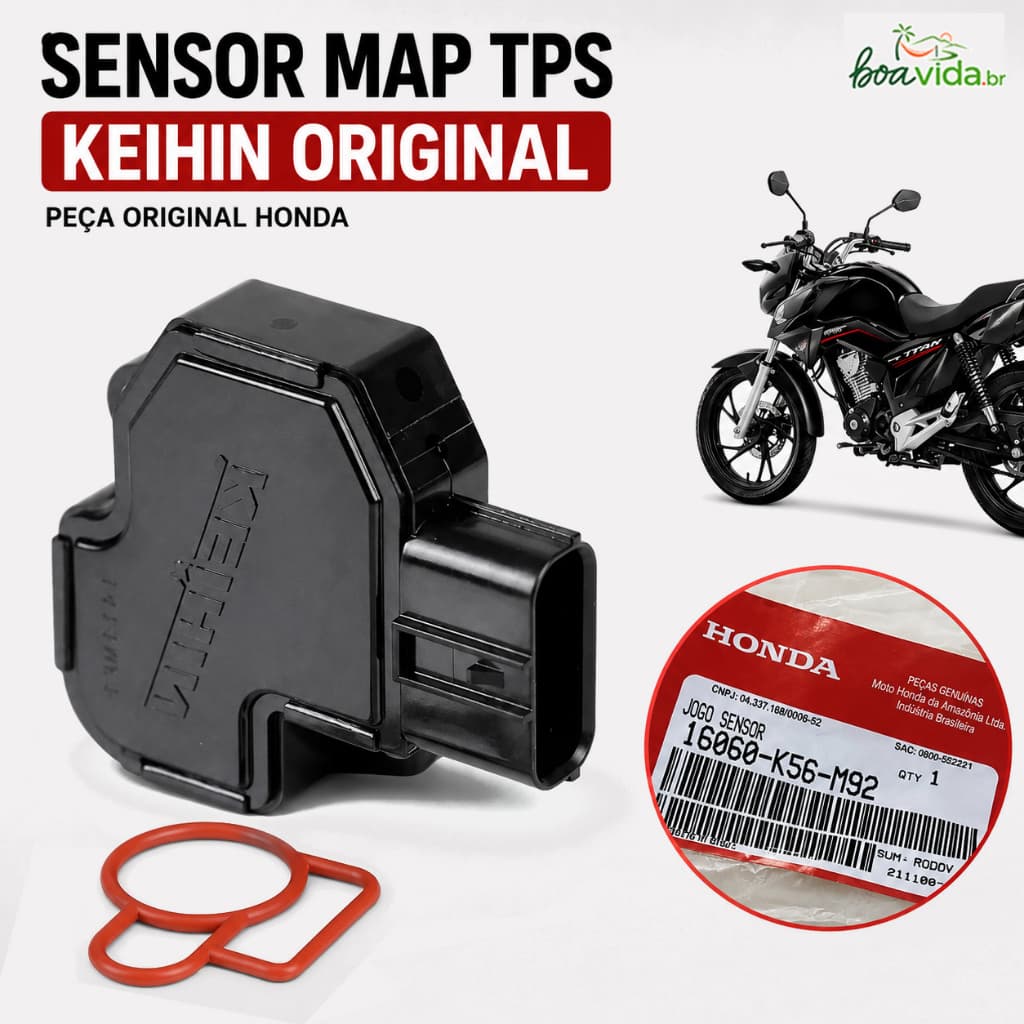 Sensor Map Tps Tbi Híbrido Titan 160 Fan 160 Keihin Original