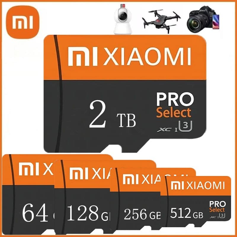 Cartão Micro Ultra SD/TF 32GB 64GB 128GB 256GB 512GB De Memória
