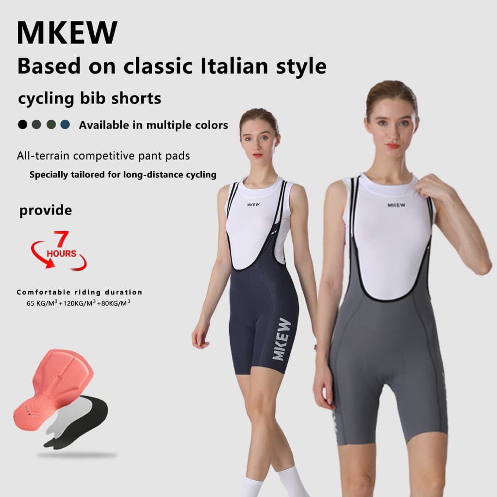 MKEW Calças Femininas Para Ciclismo , Cintura Alta , Verão , Bicicleta , Absorção De Choque , Shorts De MTB , Roupas De