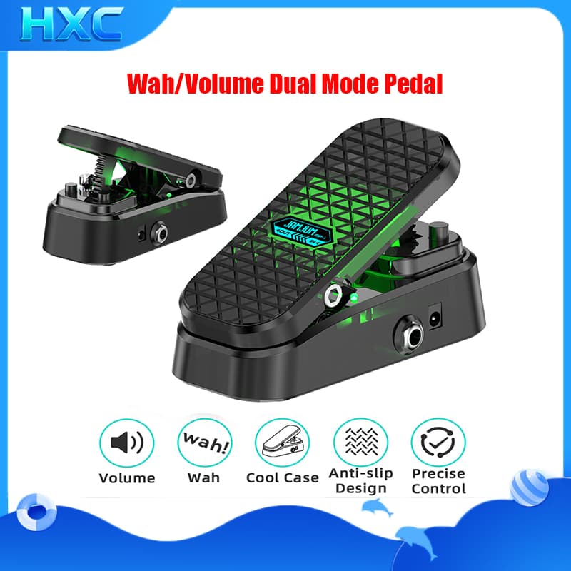 Pedal De Efeito De Guitarra 2 Em 1 MP-1 Wah & Active Volume , Modo Duplo Para Elétrica/Sintetizador