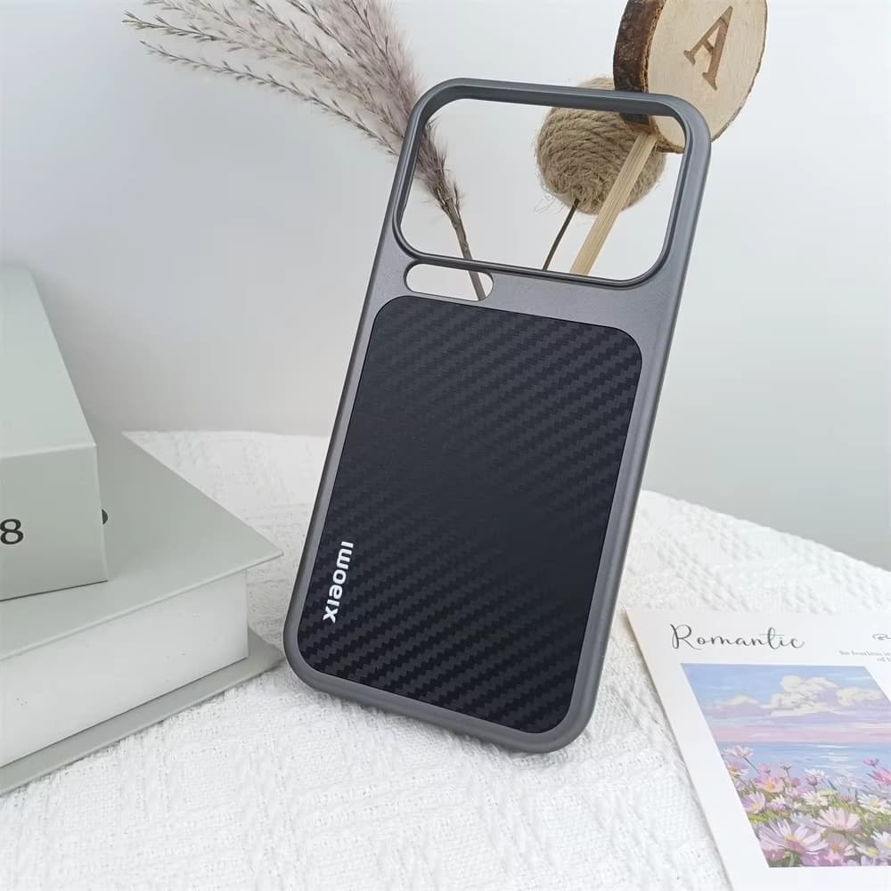Capa De Telefone De Fibra De Carbono Magnética De Luxo Para XiaoMi 17 Pro Max 17pro 17max Mi 15 Ultra 15pro Redmi k90 k8