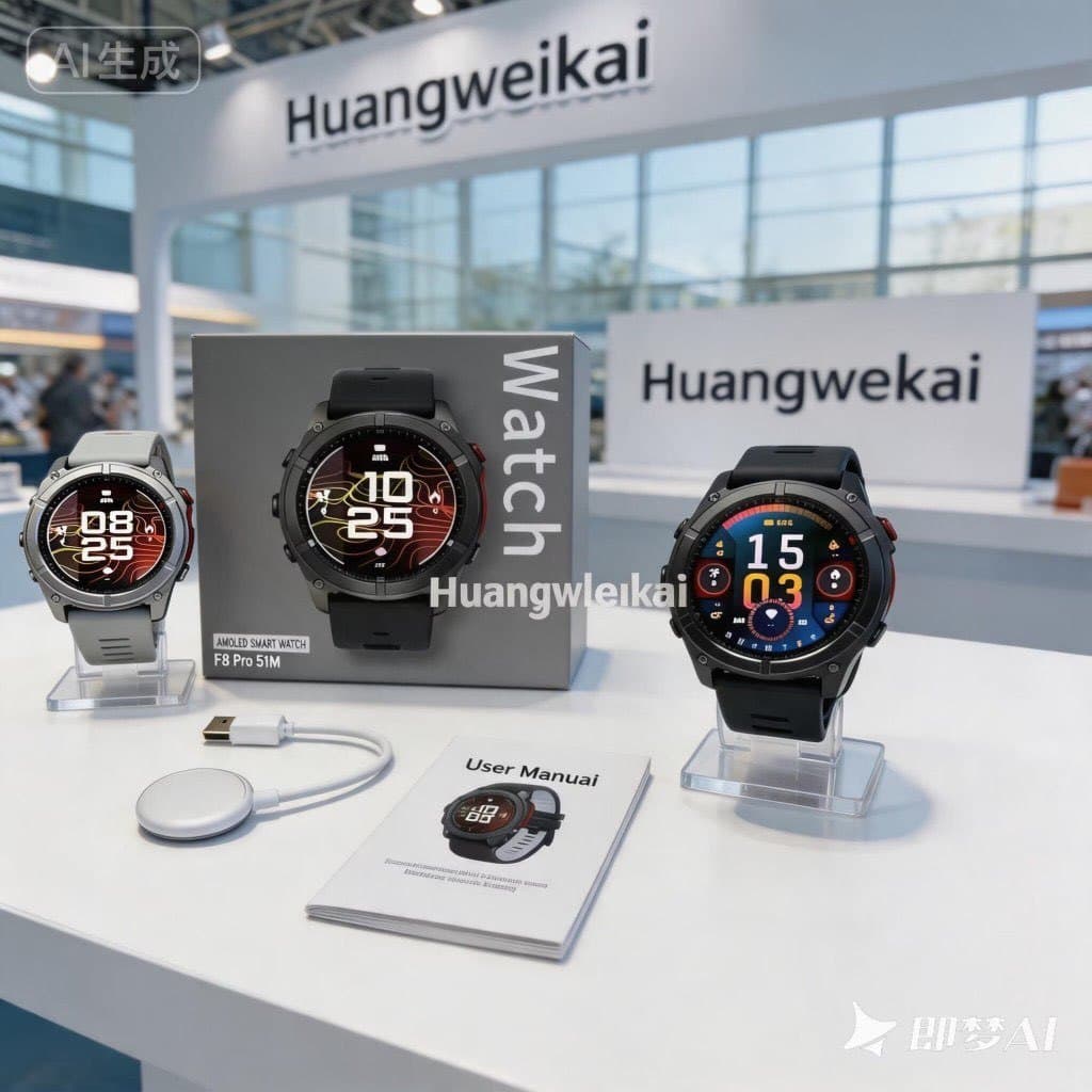 Relógio Inteligente F8 pro Para Homens À Prova D'água Mergulho , Natação Esportes Ao Ar Livre AMOLED SmartWatch Lanterna