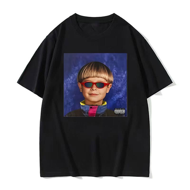 Harajuku Camiseta Verão Oliver Árvore Alienígena Menino Popular T Camisas 100 Algodão Para Homem Y2K Casual Roupas De Ma