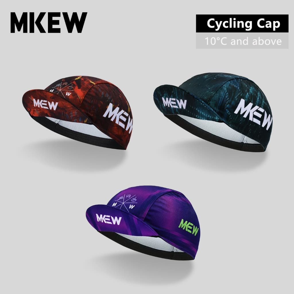 MKEW Verão Novo Boné De Ciclismo Chapéu De Bicicleta Com Viseira Proteção UV Protetor Solar Headwear Para Homens Mulhere