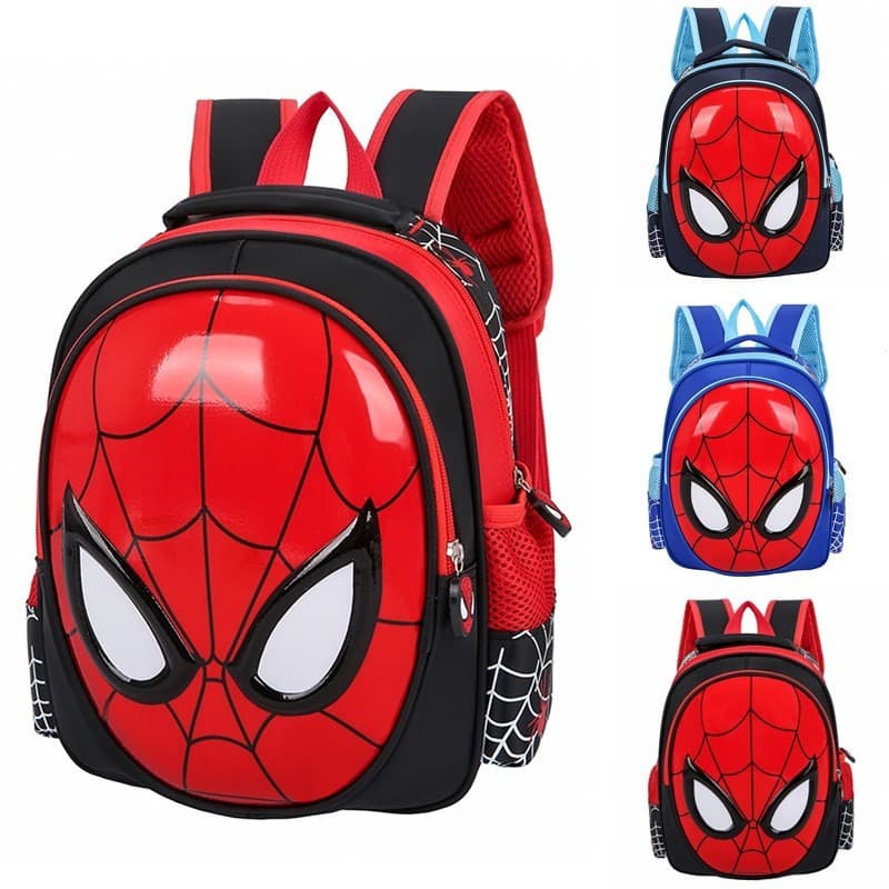 Mochila escolar infantil de desenho animado, mochila escolar de Nylon para meninos e meninas de 3 a 6 anos