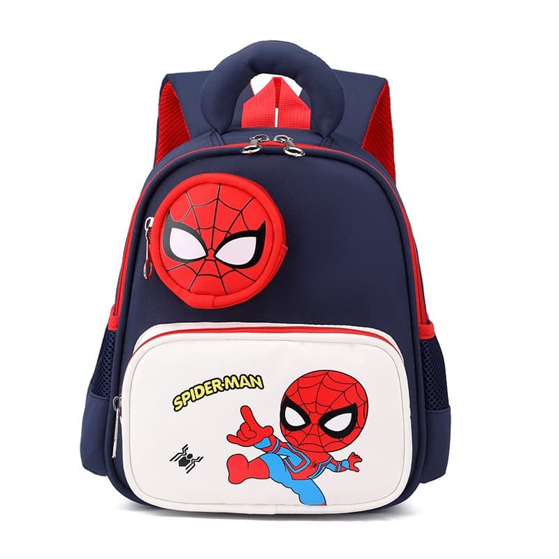 Mochila Infantil Homem-Aranha 12 Polegadas Escolar Meninos Meninas Leve Resistente