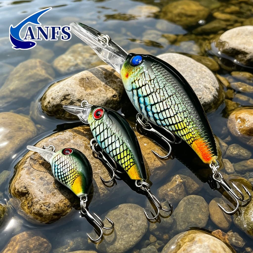 3 Pçs Iscas De Pesca Design Sortido , Isca De Manivela Realista Minnow Para Em Água Salgada De Doce