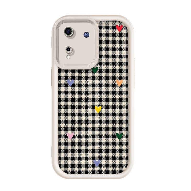 Para itel P55 5G , Imagem De Amor De Grade , Capa De Telefone De silicone Anti-Queda