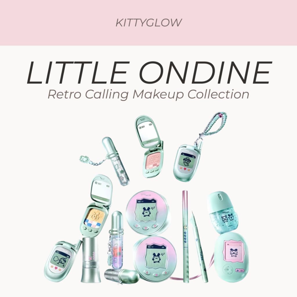 Coleção De Maquiagem Retrô LITTLE ONDINE x TAMAGOTCHI