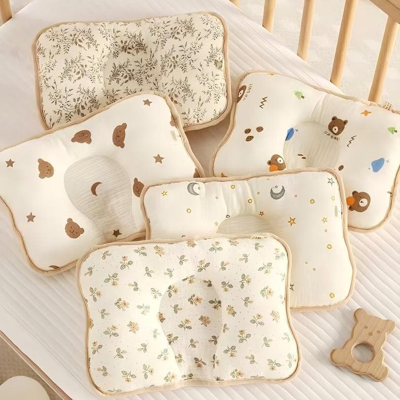 Almofada Para Bebê 30X20CM Respirável Recém-Nascidos
