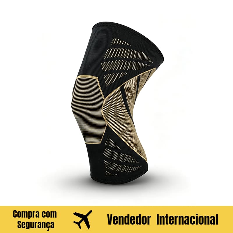 JC fibra de cobre malha esportes joelheiras correndo basquete ciclismo caminhadas Badminton proteção joelho conjunta per