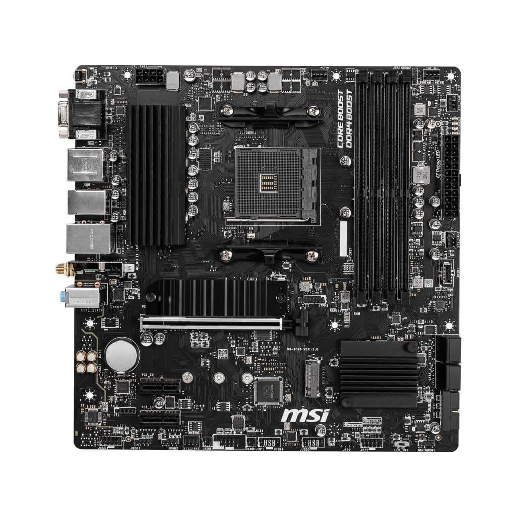 MSI B550M PRO-VDH WIFI AM4 AMD B550 SATA 6 Gb/s USB 3.0 Micro ATX Motherb