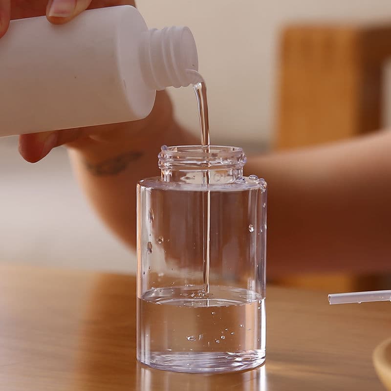 Frasco De Toner Para Bomba De Pressão Adequado Viagens De 100ml-À Prova De Vazamentos , Portátil E Compacto .