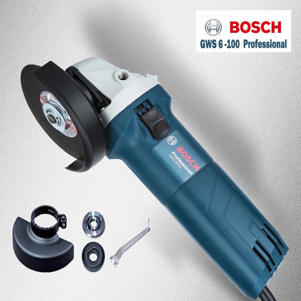 Bosch Original Esmerilhadeira Lixadeira Angular Motor de Cobre 11000RPM 980W Bivolt 220V/127V