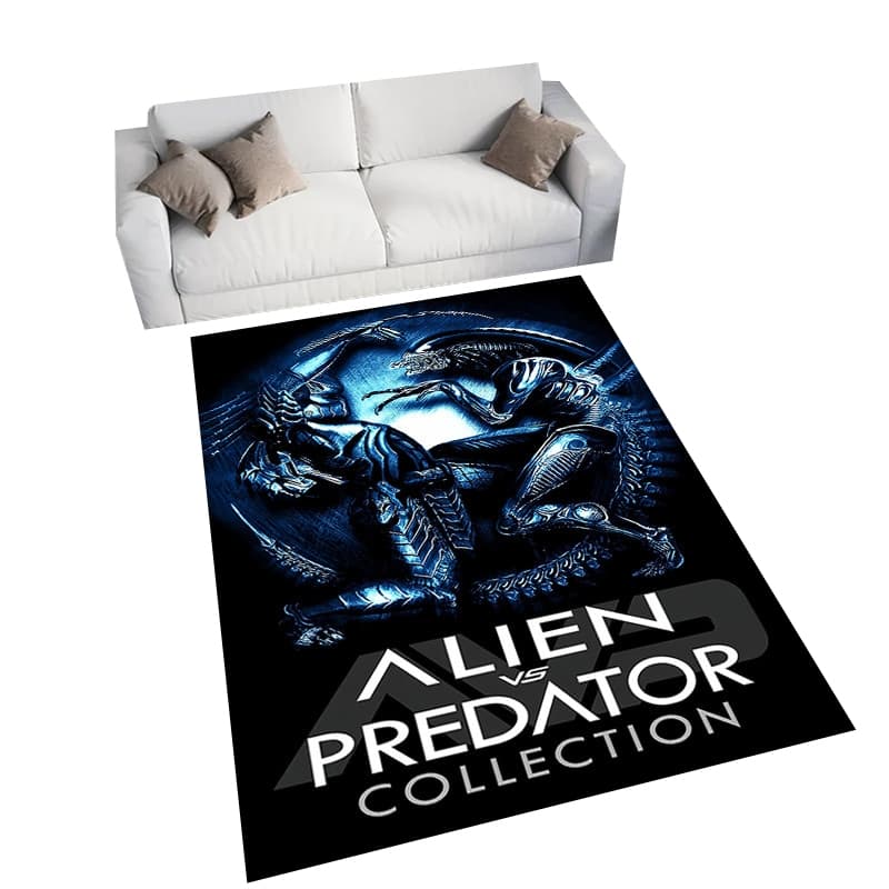 Produtos Para Casa Alien vs Predator Tapete Estampado Sala De Estar Quarto Área De Jogos Tapetes De Banheiro