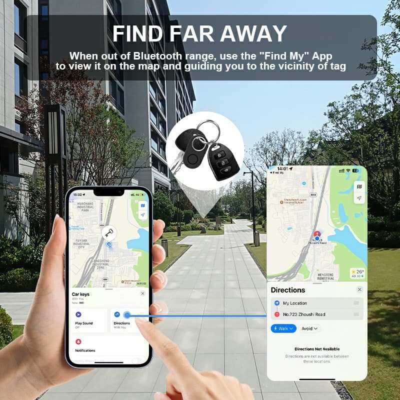 Dispositivo anti-perda AirTag adequado para Apple encontrar findmy encontrar rastreador de animais de estimação localiza