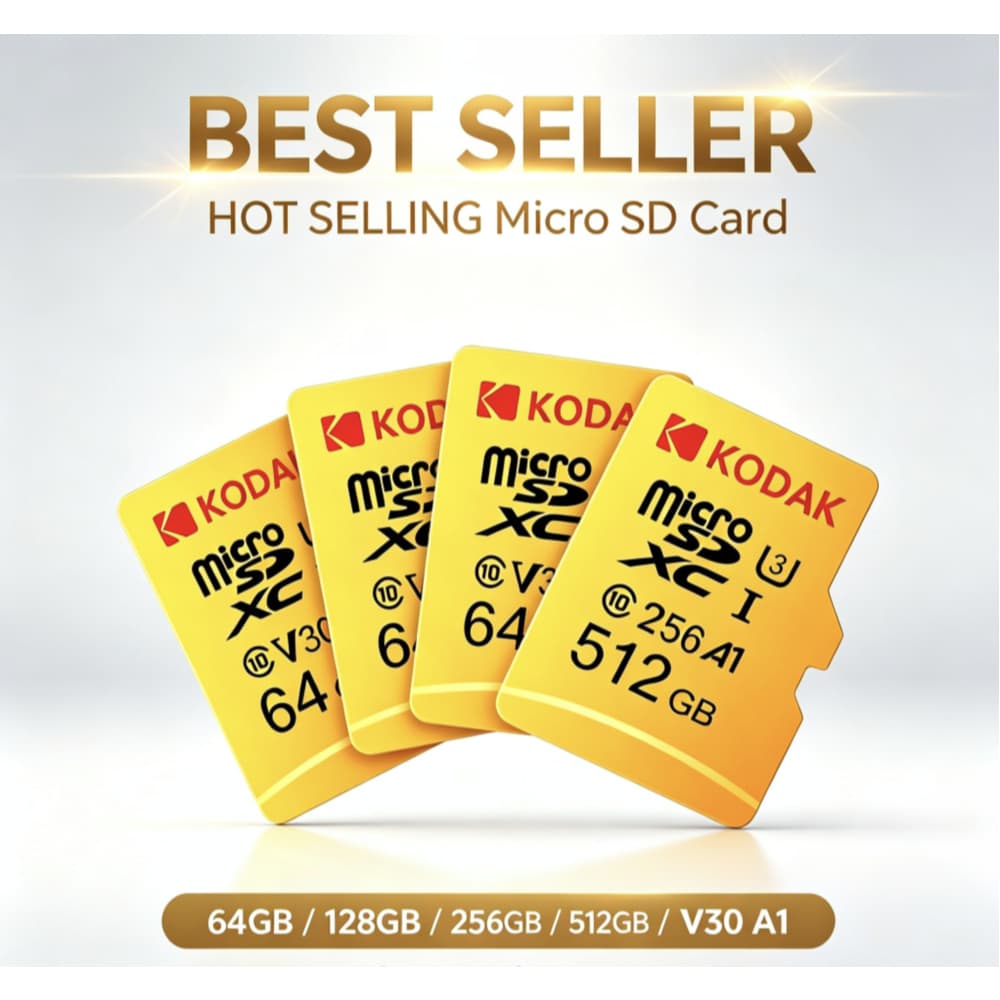 Novo Cartão De Memória micro SD 128GB 256GB U3 C10 V30 Flash TF De Alta Velocidade
