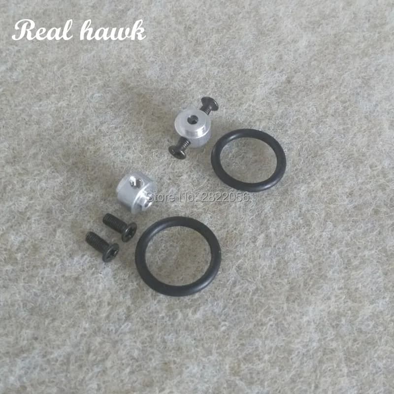4 Pçs/Lote 3mm/3.17mm RC Prop Hélice Protetor Saver Inclui Elástico O-ring