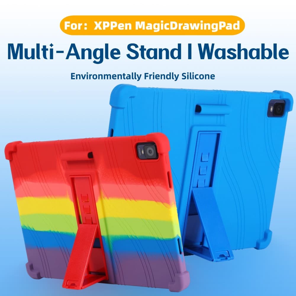 Para XPPen Magic Drawing Pad 12.2 Polegadas 2026 Super Soft Silicon Tablet Case Suporte Proteger Capa Shell