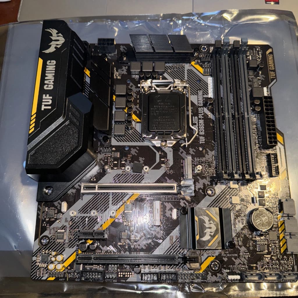 Placa-Mãe ASUS TUF GAMING B365M-PLUS LGA 1151 DDR4 8a/9a Geração Intel B365