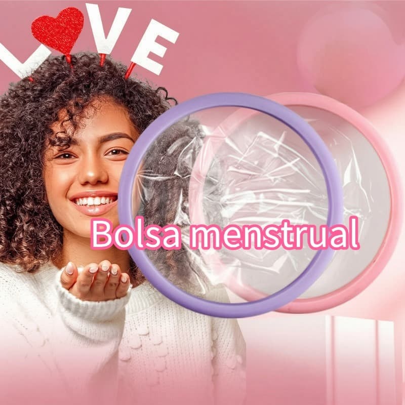 Disco Menstrual Descartável em Silicone Médico - Ideal para Natação e Uso Diário