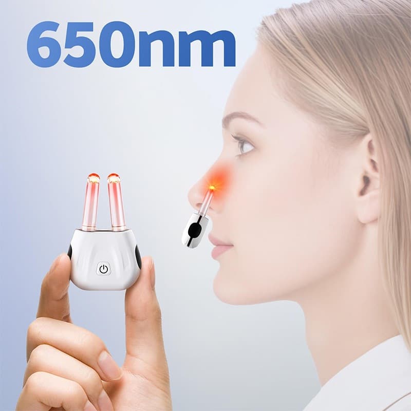 Dispositivo Portátil Inteligente Infravermelho Relaxante Nasal Para A Ventilação Nasal